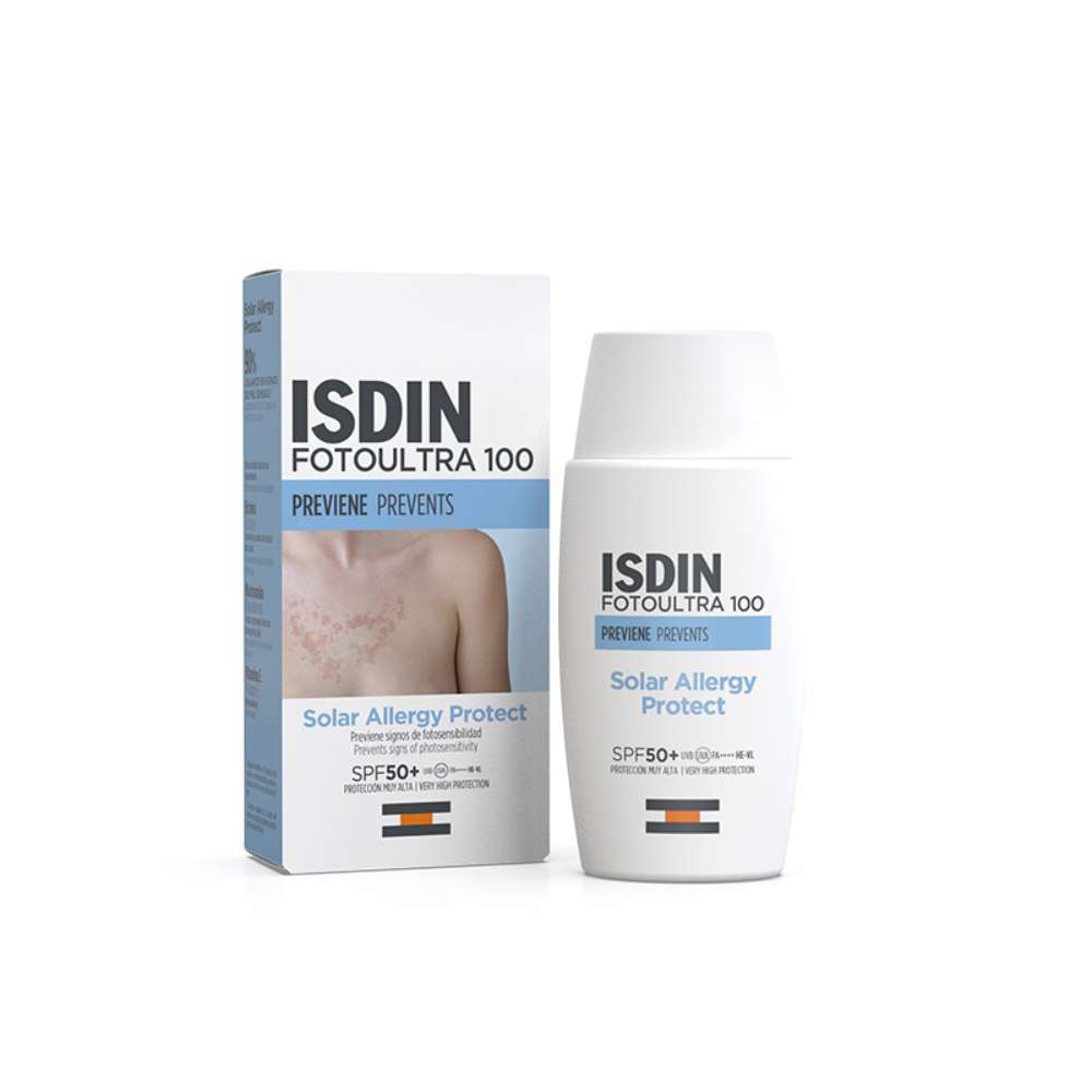 ISDIN FOTOULTRA 100 SOLAR ALLERGY PROTECT SPF 50+ 1 ENVASE 50 ML