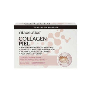 VITACEUTICS COLLAGEN PIEL 30 VIALES 25 ML SABOR FRUTOS ROJOS