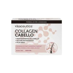 VITACEUTICS COLLAGEN CABELLO 30 VIALES 25 ML SABOR FRUTOS ROJOS